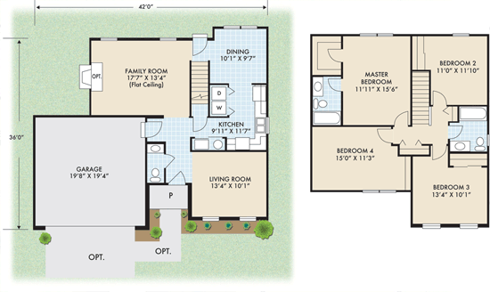 The Bethel floor plan