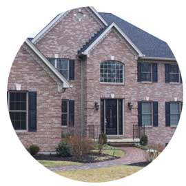Brick home photo
