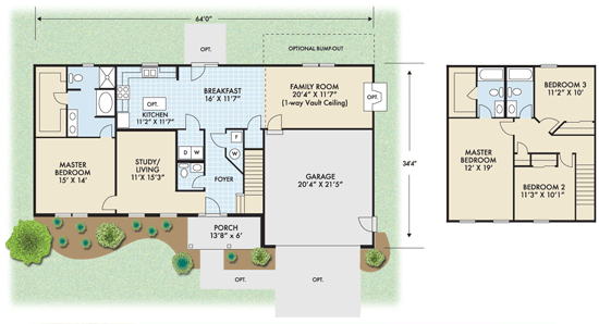 The Ripley floor plan