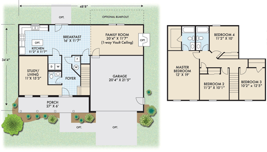 The Sardinia floor plan