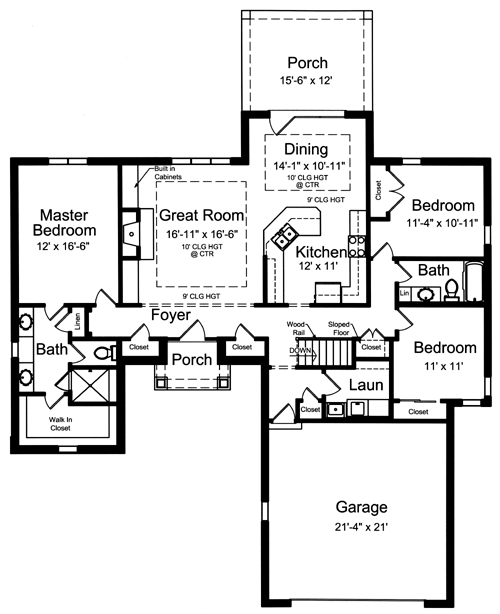 The Mallory floor plan