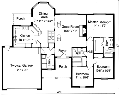 The Princeton floor plan