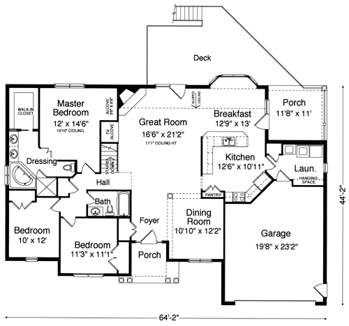 The Wexford II floor plan