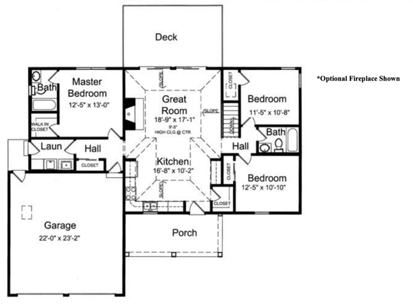 The Driftwood floor plan