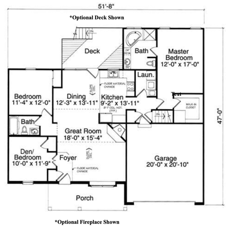 The Parkview floor plan