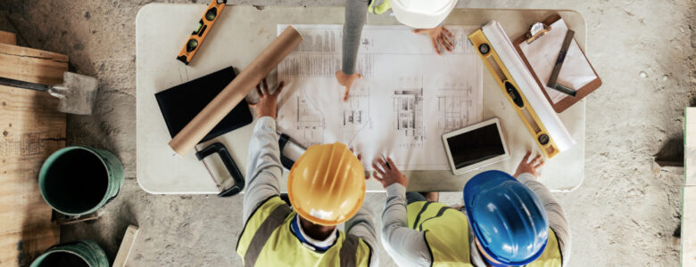 designers planning a house