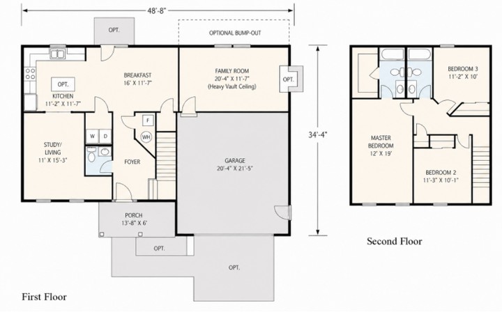 The Maysville floor plan