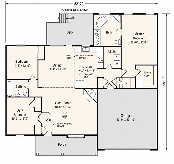 The Parkview floor plan