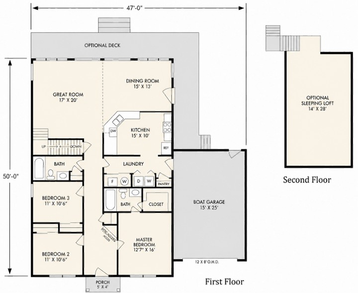 The Waynoka floor plan