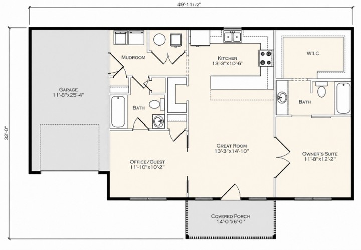 The Wayside floor plan
