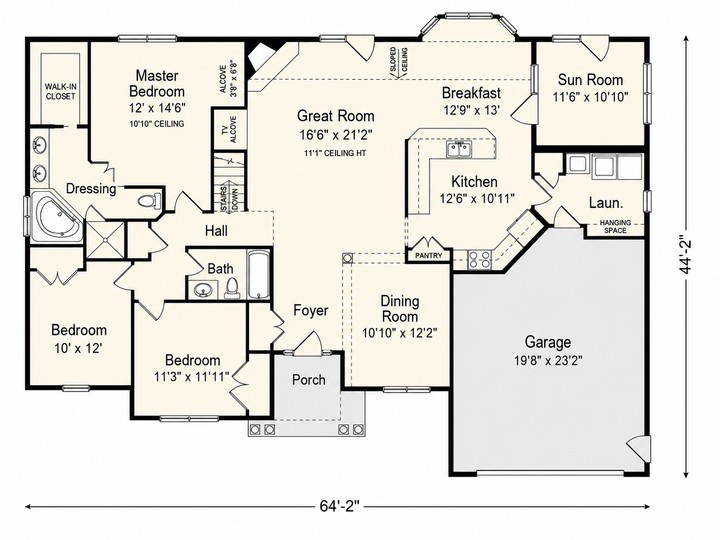 The Wexford II floor plan