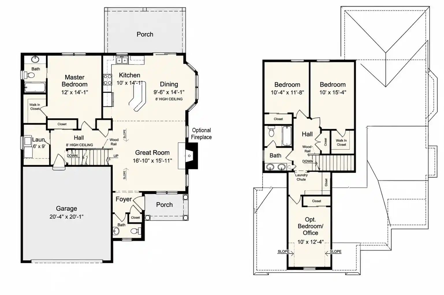 The Clarkston II floor plan