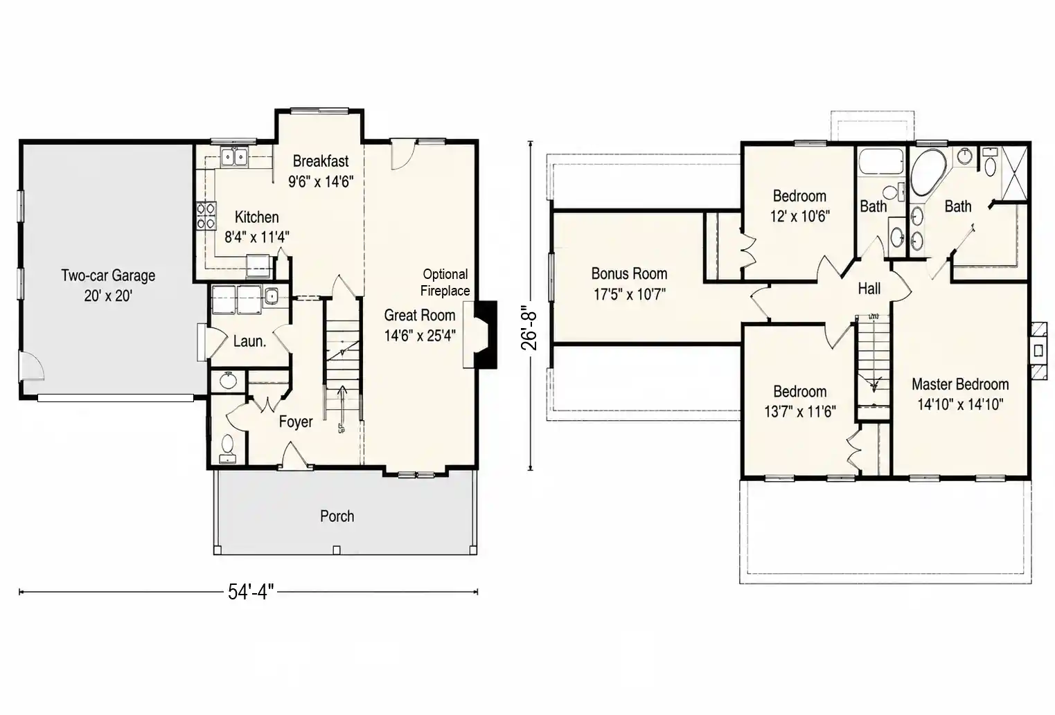 The Providence floor plan